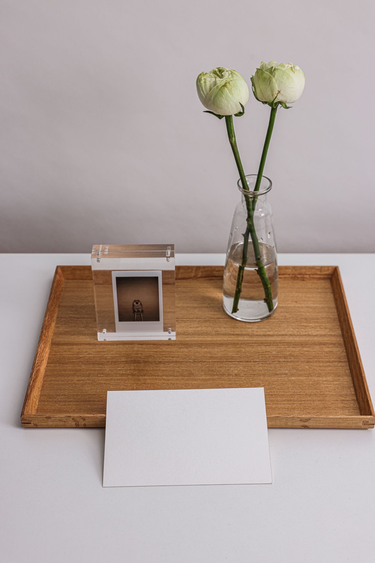 Acrylic photo block